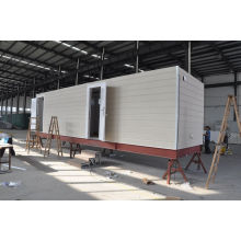 Maisons modulaires préfabriquées de cadre en acier pour la maison de garde